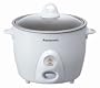 Panasonic Automatic Rice Cooker 5-Cup (uncooked), White, SR-G10G
