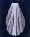 1 Tier White Waltz Length Chiffon Pencil Edge Wedding Bridal Veil