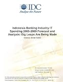 Review IDC Research  / Indonesia Banking Industry IT Spending 2005-2009 Forecast and Analysis: Big Leaps Are Being Made