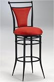 Cierra Bar Stool Black Flame