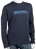 MICHAEL Michael Kors Mens Long Sleeve Graphic Logo Tee