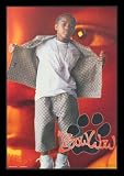 Lil Bow Wow (Shirt Open) Gold Wood-Mounted Music Poster Print - 24