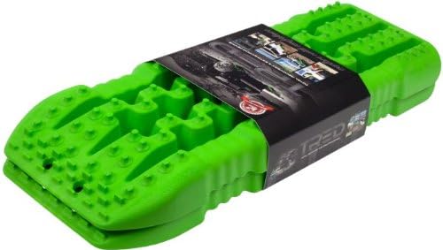 XD TREDs with Carry Bag & Recovery Leash - Total Recovery & Extraction Device (Color: Green) - Pair