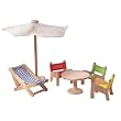 Dollhouse Patio Furniture by Plan Toys