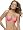Caribbean Coral Metallic Stripe