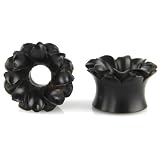 Evolatree - Floral Burst - Gauge Earrings - Plugs (See Size Options)