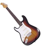 SX SST62 Left Handed Electric Guitar Sunburst