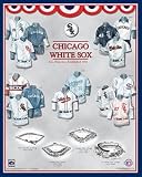 Chicago White Sox 11 x 14 Uniform History Plaque