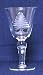 Individually Hand Etched Spruce Tree Water Glass 8" Set / 4