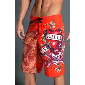 Ed Hardy Love Kills Slowly Boardshort for Men