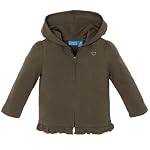 zip-up knit hoodie