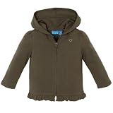 zip-up knit hoodie