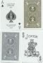 2 Deck Bridge Bicycle Gold Silver Back Playing Cards with Gilded Golden Edges