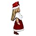 Banne Park Rids 18 Inches Red American Girl Simulatio Beauty Chirstmas New Bitty Princess Baby Doll's Clothes