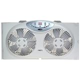 Bionaire BW2300 Twin Window Fan with Remote Control