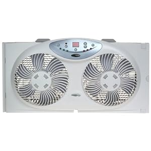 Bionaire BW2300 Twin Window Fan with Remote Control by Bionaire