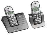 Philips 3112 DECT Cordless Phone with Additional Handset and Charger - Black