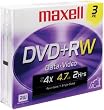 Maxell 4.7 DVD+RW ( 3-Pack )