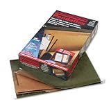 Image of Cheap Buy US Pendaflex 59354 Pendaflex 2" Expansion Hang Folder w/Infopocket, Legal, 6-Section, GN, 10/Box Sale US, Esselte Corporation 59354