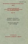 Europa slavica - Europa orientalis