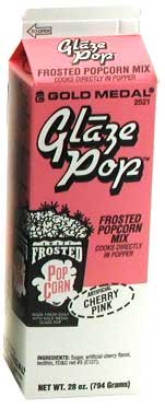 Cherry Pink Glaze Pop Popcorn Flavoring by Gold Metal