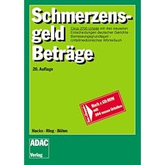 Schmerzensgeld Betr�ge. Ausgabe 2001. Buch mit CD- ROM.