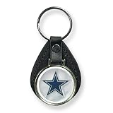Dallas Cowboys Leather Key Ring