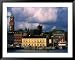 Harbour And City Buildings, Helsingborg, Skane, Sweden Architecture Framed Art Poster...