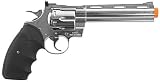 Colt Python .357 Magnum Revolver Gas Powered Airsoft Gun - 6 Inch - Silver