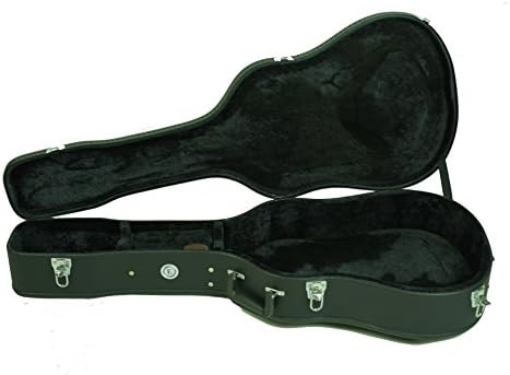 Allen Eden Black Hard Shell Case for 41" Acoustic Guitars