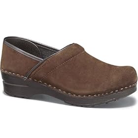 Click here to buy Women's Professional in Chocolate Suede, by Sanita by Sanita.