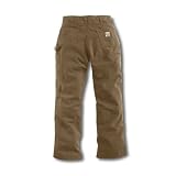 Carhartt Womens Work Pants Flame Resistant Pants 14 X 32 Khaki - WFRB159