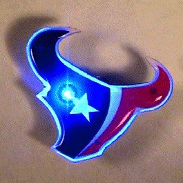 Houston Texans Flashing Pin