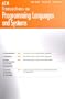 Acm Transactions on Programming Languages and Systems