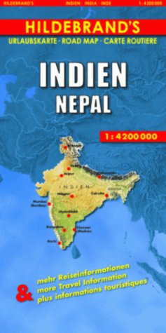 City Travel Guides Discounted  Livres : Carte routière : Indien, Nepal