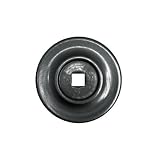 Baldwin 4903.102.BIN 1-3/4-Inch Cabinet Knob Back Plate, Oil Rubbed Bronze