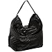 BCBGMAXAZRIA Indie Rock Studded Large Hobo,Black,one size