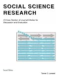 Social Science Research: A Cross Section of Journal Articles for Discussion and Evaluation
