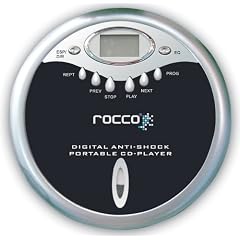 Rocco simplexx Tragbarer CD-Player schwarz/silber