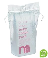 All We Know Baby Cotton Pads - 60pk