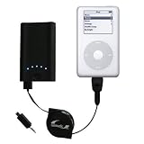 High Capacity Rechargeable Pocket Charger for the Apple iPod Photo (60GB) with TipExchange Technology