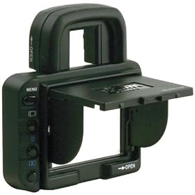 Delkin Professional Pop-up Shade and Protective Cover for the Sony A100 LCD Screen, Snap On by Delkin