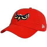 New Era Orem Owlz Red Structured Adjustable Hat
