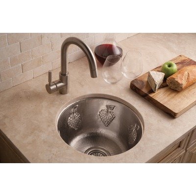 Grapes Hand Hammered Copper Brushed Nickel
