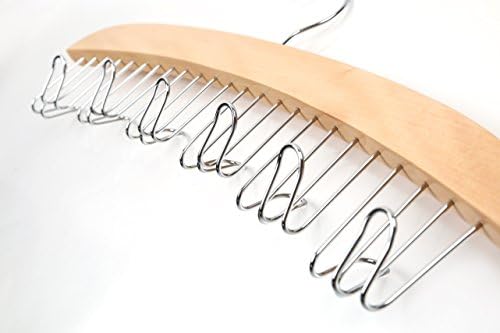 Amagg Belt Hanger - 12 Belt Hardwood Homewares Closet Accessories Organizers
