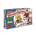 MELISSA & DOUG DELUXE WOODEN RAILWAY SET