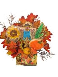 Fall Cookie Bouquet 4 Cookies