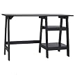 Braxton Trestle Desk - Black