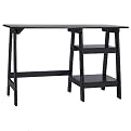 Braxton Trestle Desk - Black