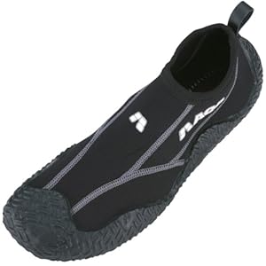 【クリックで詳細表示】AQAスノーケリングシューズ2 KW-4215 ブラック 22cm